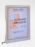 Adolphe Giraldon. Artiste Peintre 1855-1933. Discours prononcé à ses obsèques, le 24 mai 1933