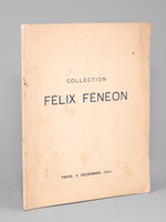 Collection Félix Fénéon. Enchères Publiques, Paris, 4 décembre 1941. Quinze Dessins Aquarelles Gouache de Chagall, Dufy, Pissarro, Toulouse-Lautrec... 15 Dessins et 9 Peintures de Georges Seurat 48 Tableaux de Bonnard, B