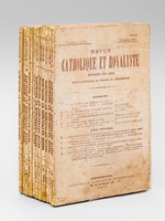 Revue Catholique et Royaliste , fondée en 1901 sous le patronage du Général de Charette - Année 1911 [ lot de 11 numéros ] du t. 1 n° 1 (20 janvier 1911) au t. 2 n° 6 (20 décembre 1911) SAUF t.1 n° 2 d