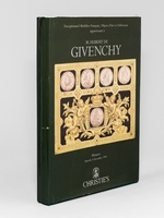 [ Lot de 2 catalogues, vente Hubert de Givenchy, Hôtel Métropole Palace ] Exceptionnel mobilier français, Objets d'art et d'orfèvrerie appartenant à M. Hubert de Givenchy, Monaco, Samedi 4 décembre 1993 ( on joint