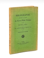 Bibliographie méthodique et critique des Oeuvres d'Emile Montégut. Avec des Documents inédits. Thèse complémentaire présentée à la Faculté des Lettres de Paris