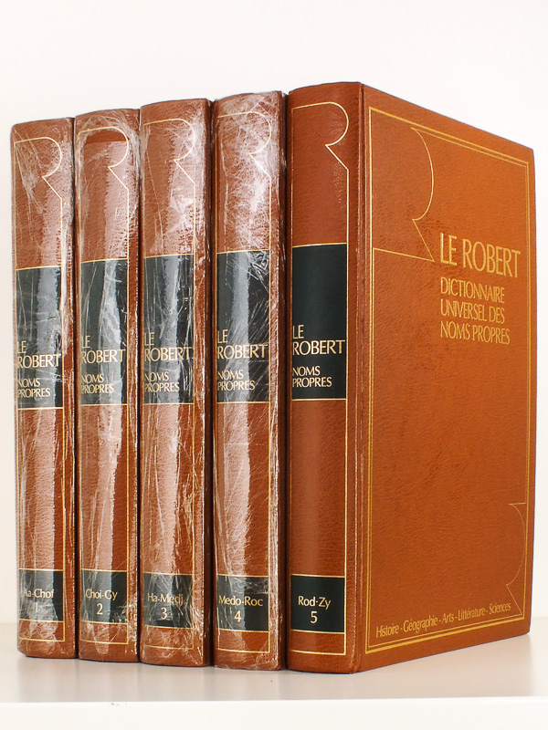 Le Grand Robert Des Noms Propres - Dictionnaire Universel Alphabétique ...